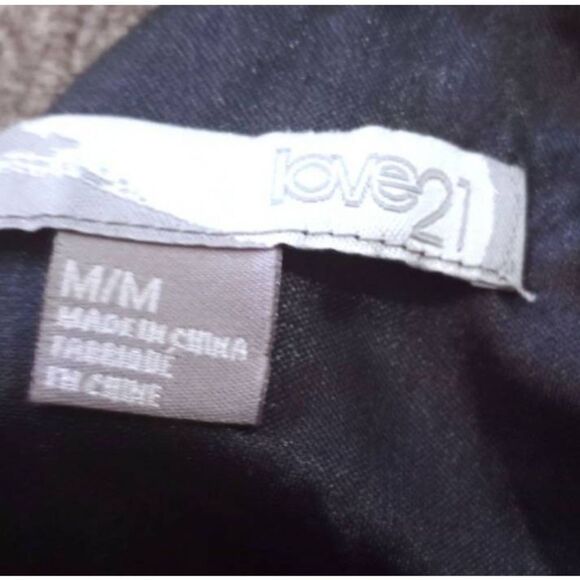 FOREVER 21 BLACK & CAMEL DRESS SZ.M EUC. - Picture 5 of 6